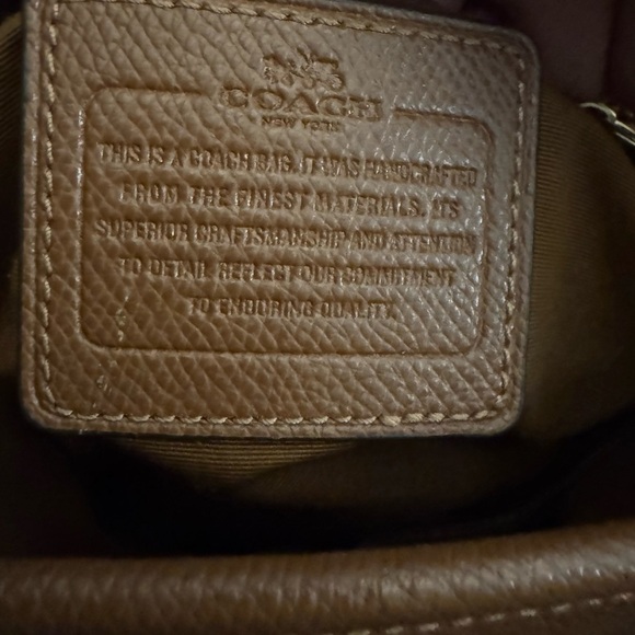 Coach grain Leather Tote Bag - Picture 7 of 12